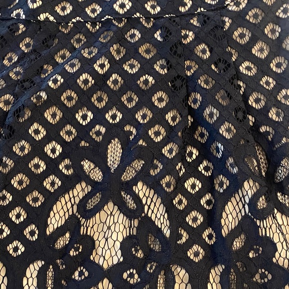 Free People Elegant Black Lace Dress - Picture 2 of 4